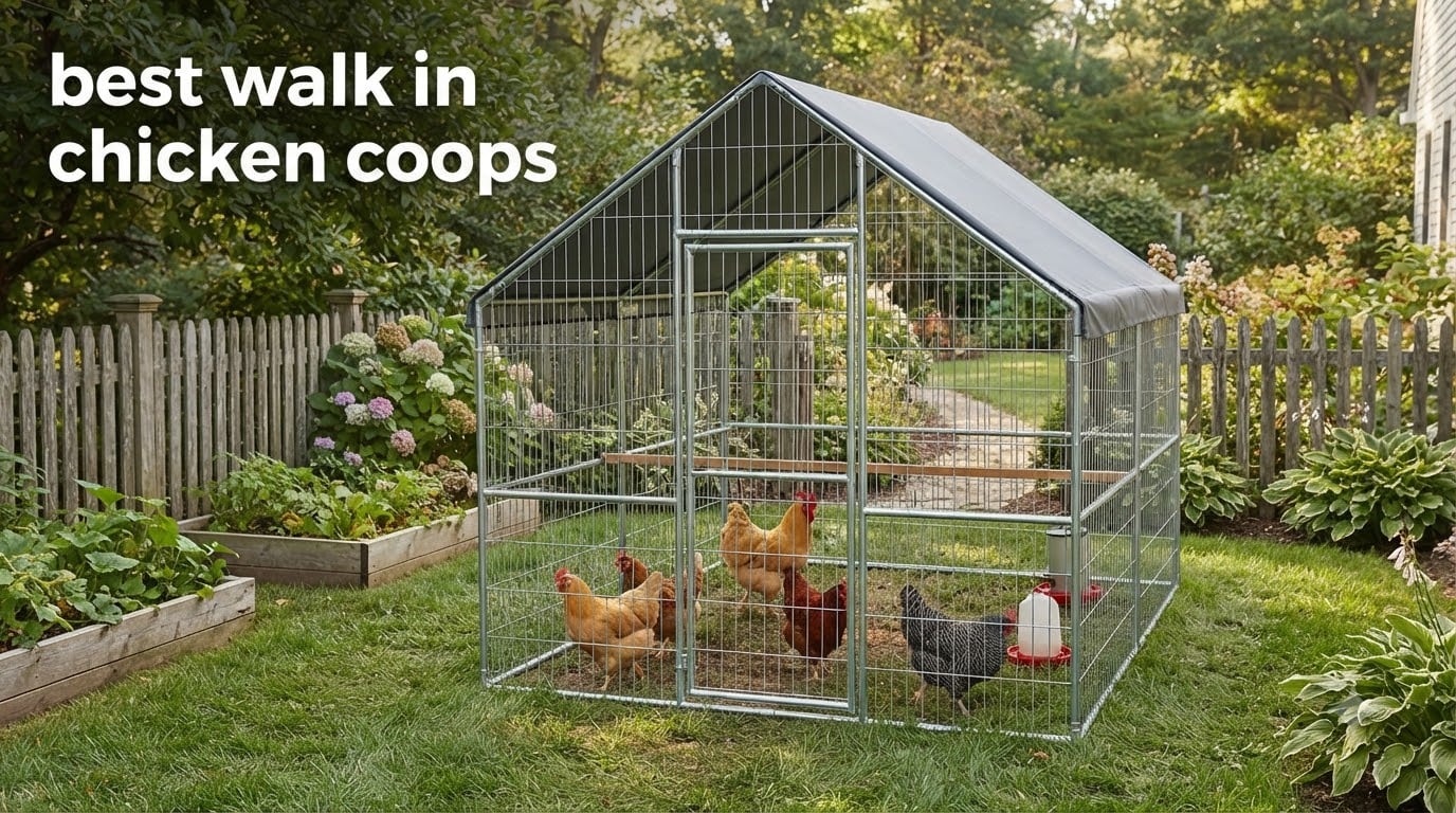 best walk in chicken coops