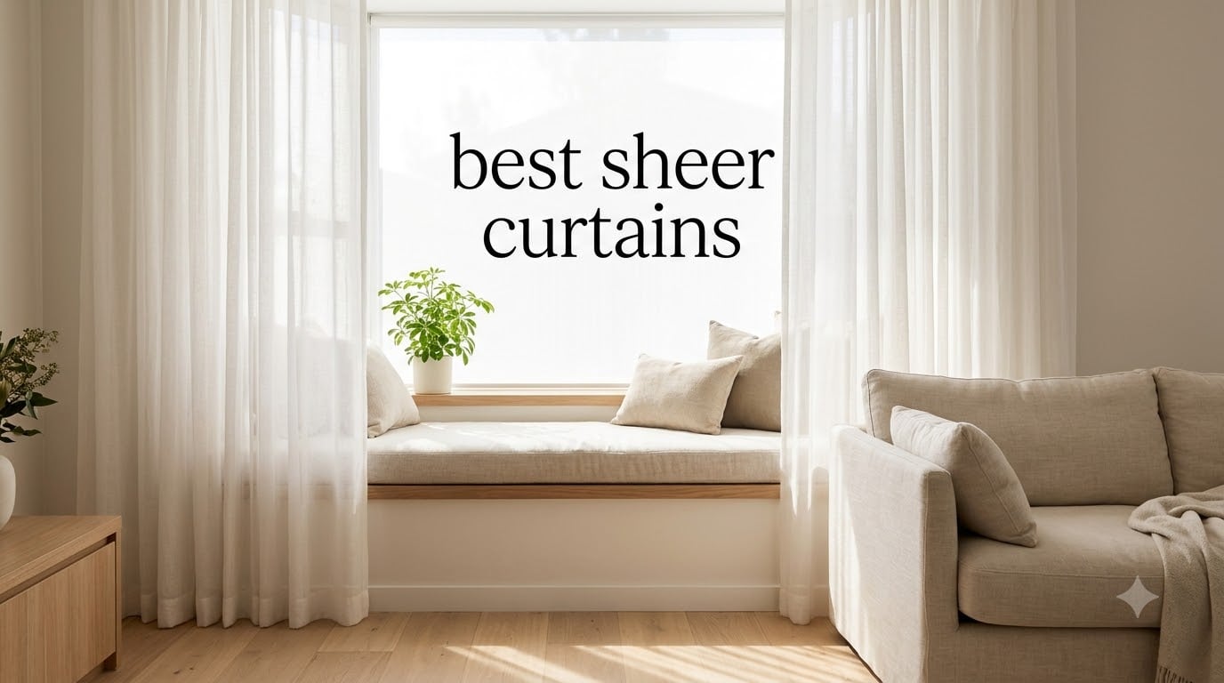 best sheer curtains