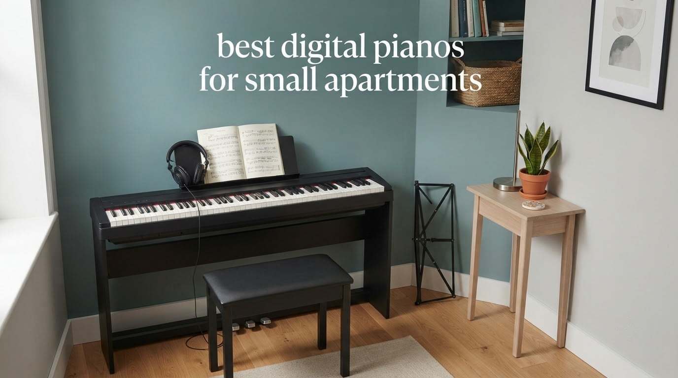best digital pianos for small apartments