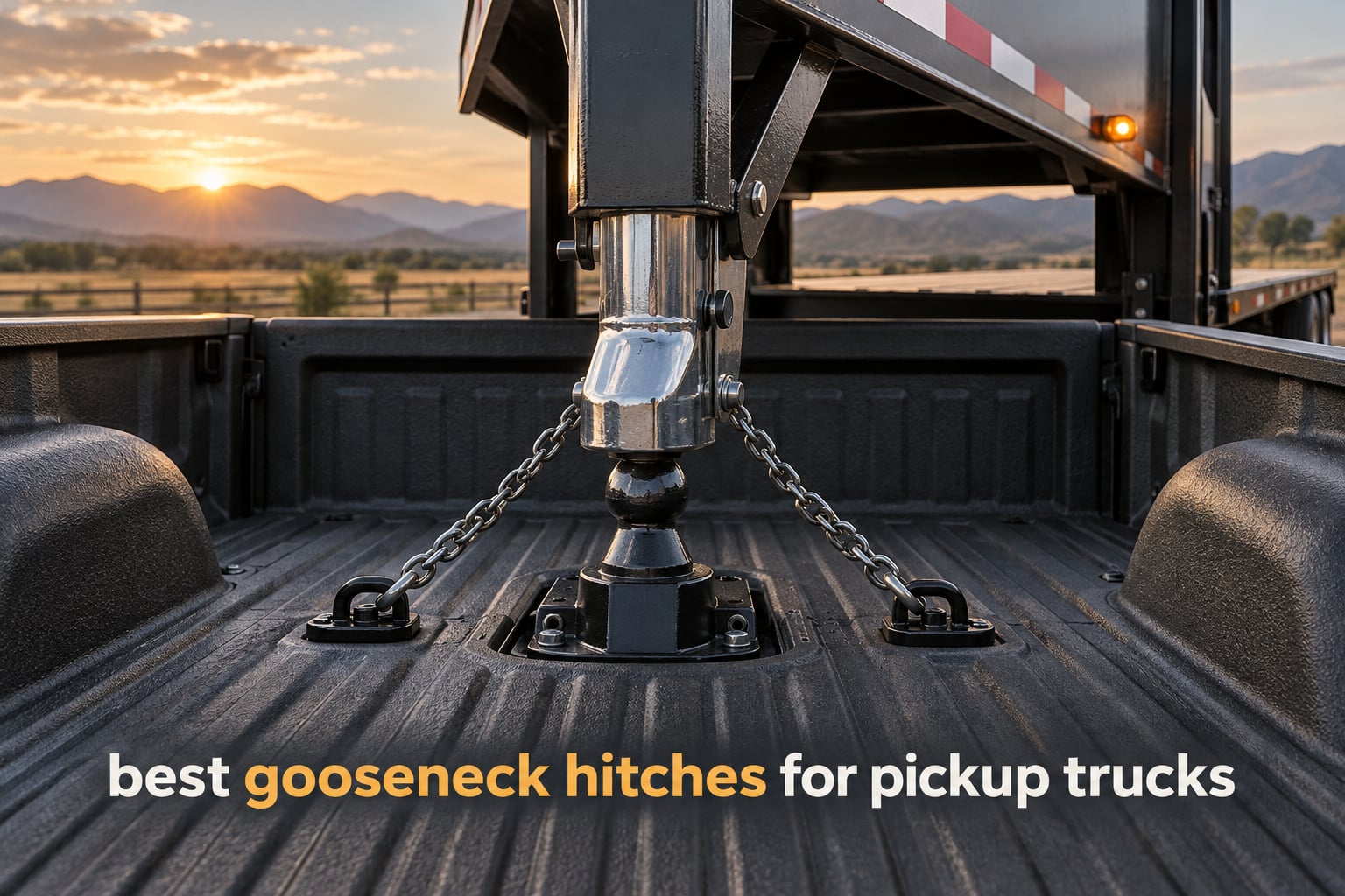 best gooseneck hitches for pickup trucks