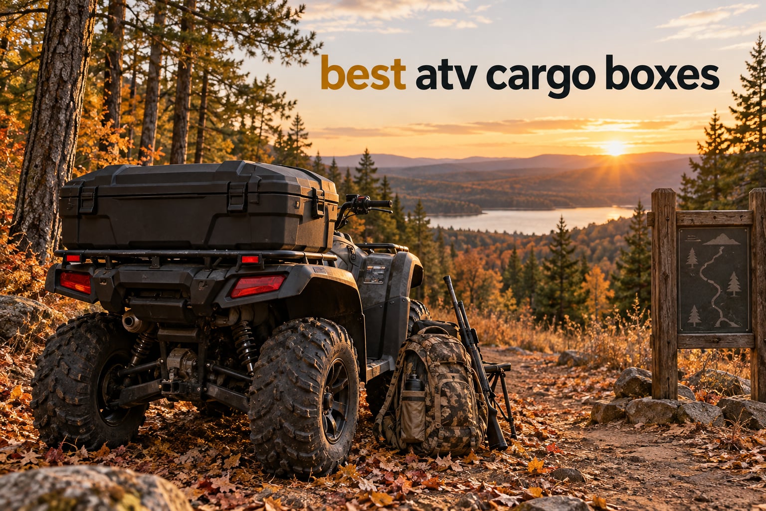 best atv cargo boxes