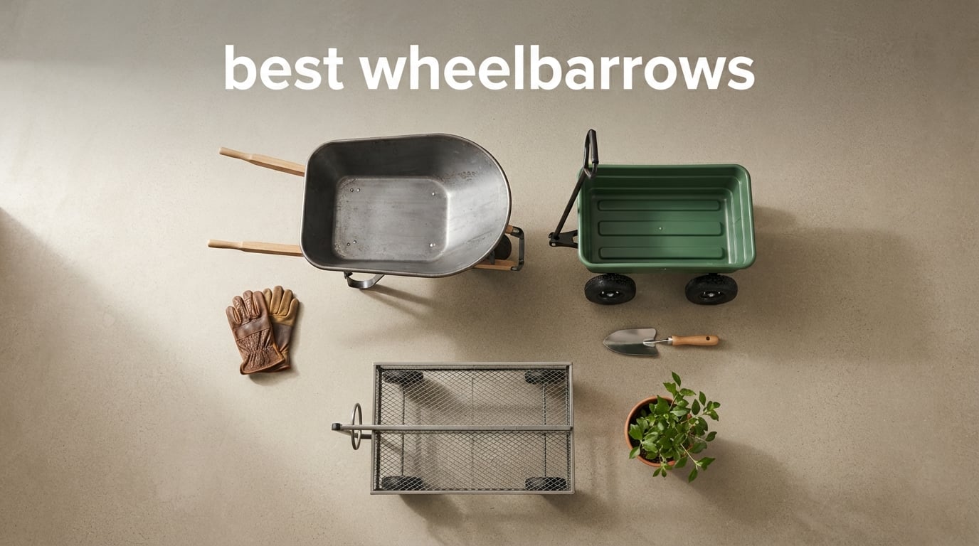 best wheelbarrows