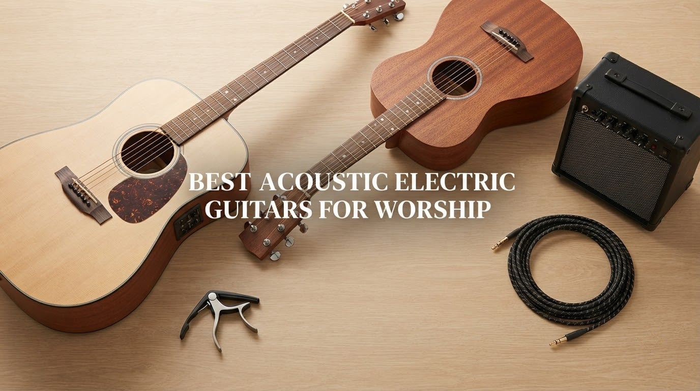 best acoustic electric guitars for worship