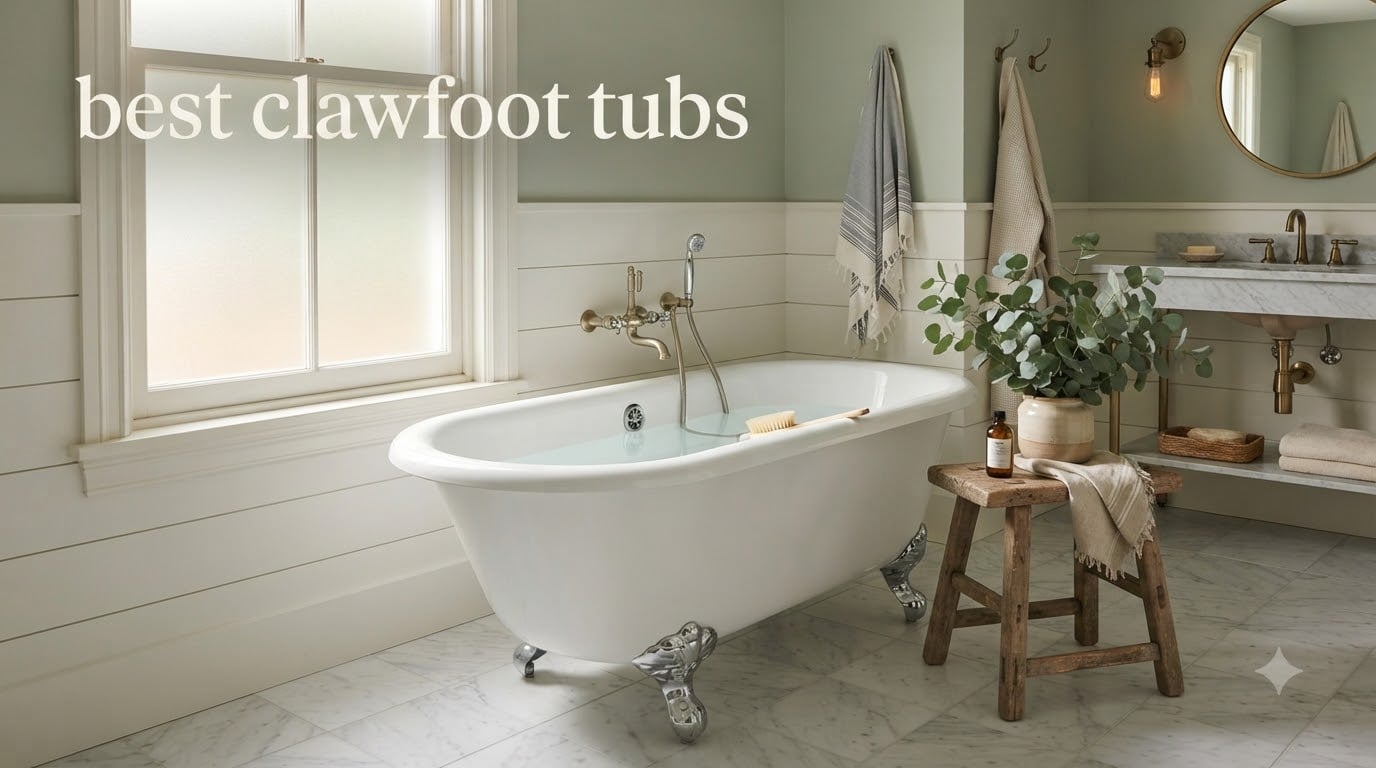 best clawfoot tubs