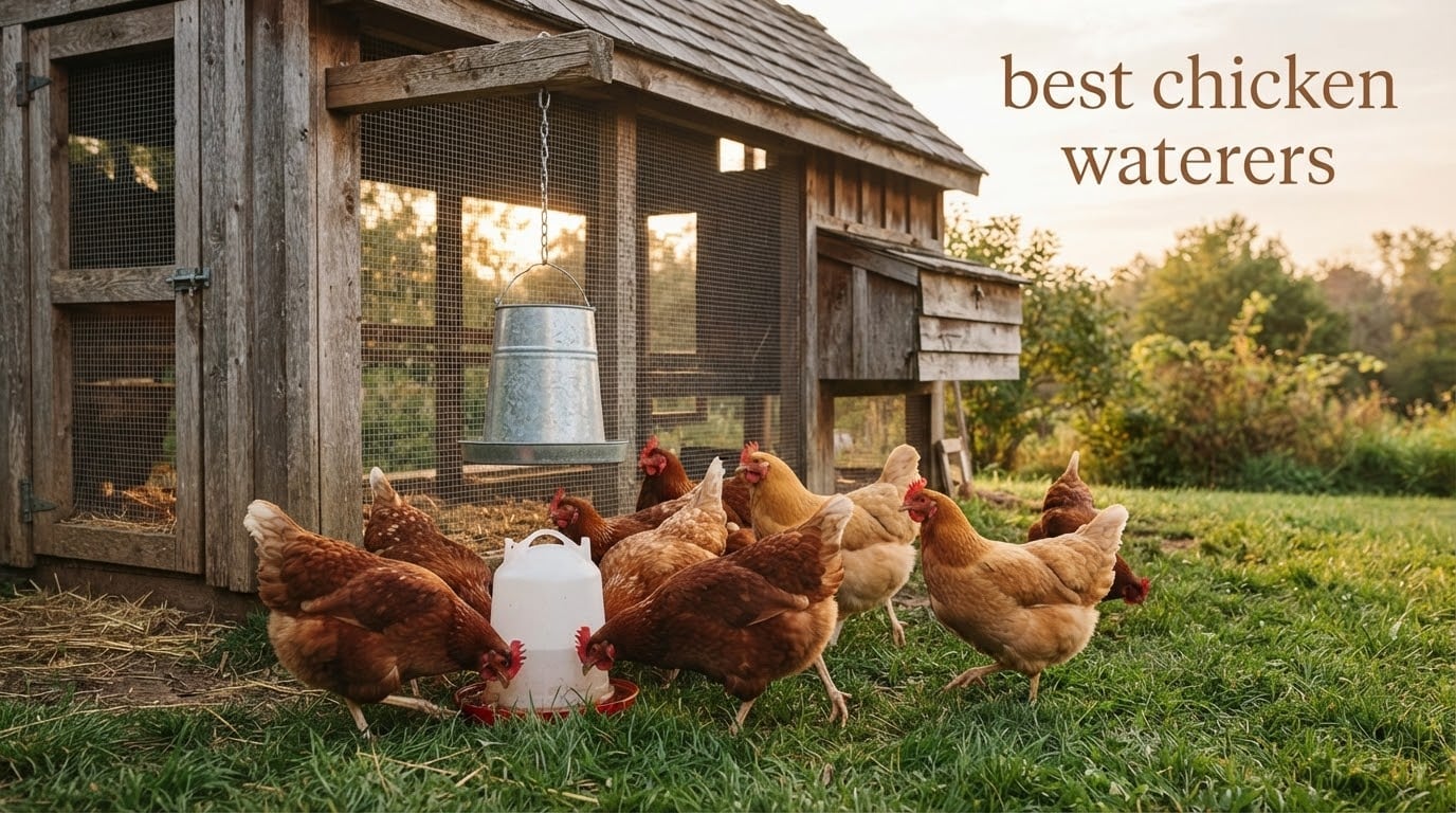 best chicken waterers