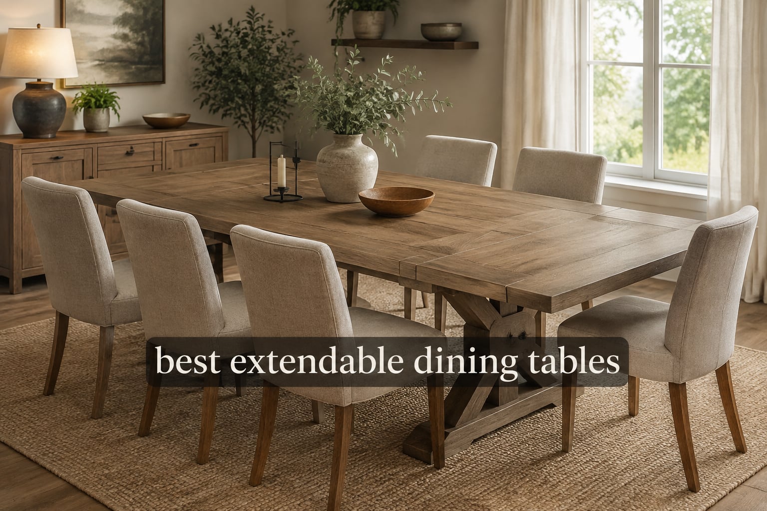 best extendable dining tables