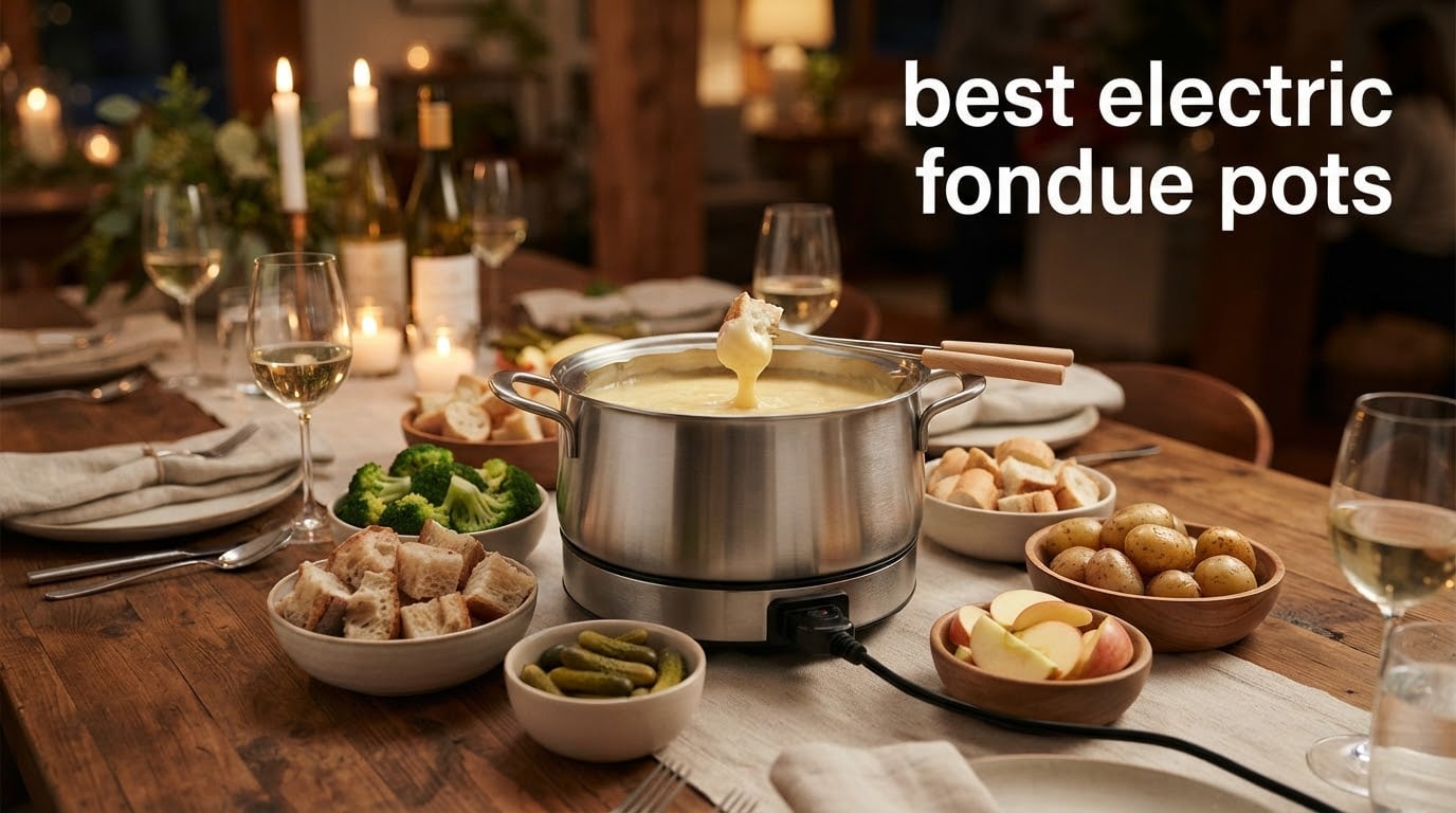 best electric fondue pots