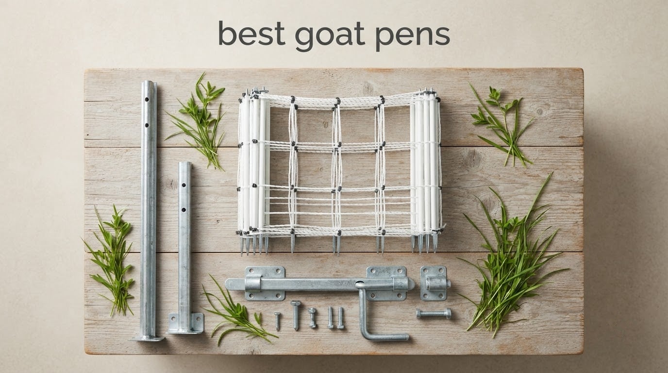 best goat pens