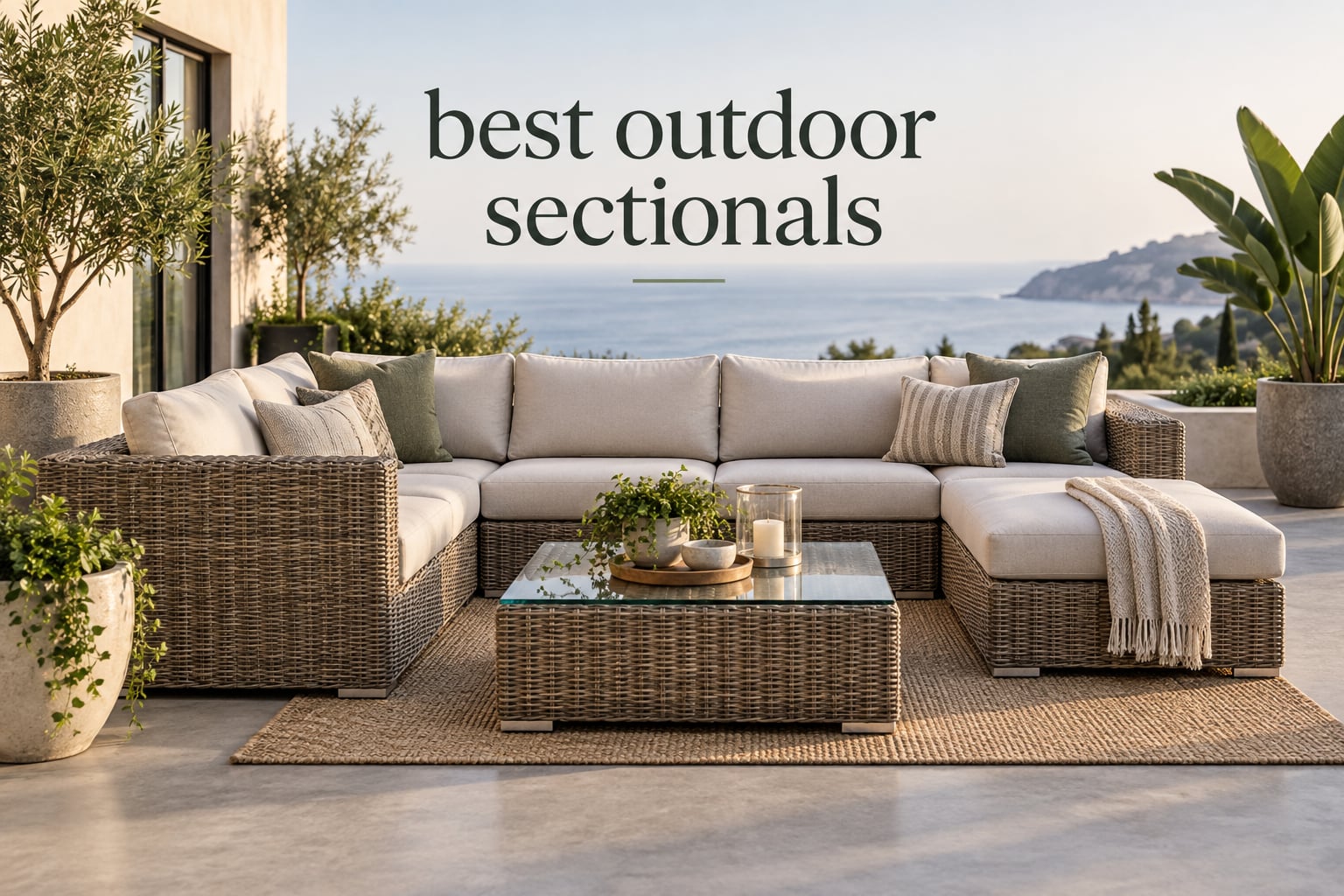 best outdoor sectionals
