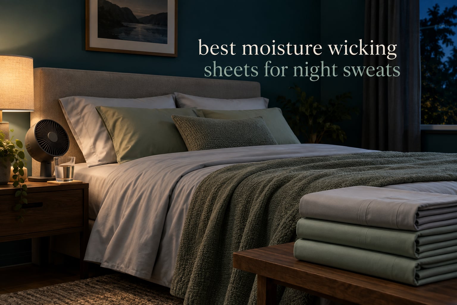 best moisture wicking sheets for night sweats
