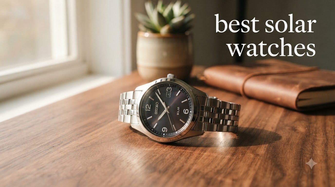 best solar watches