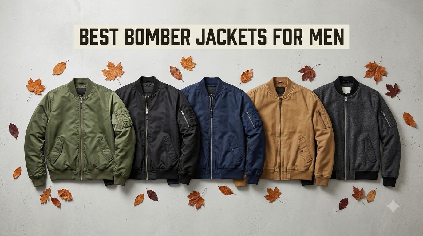 best bomber jackets for men