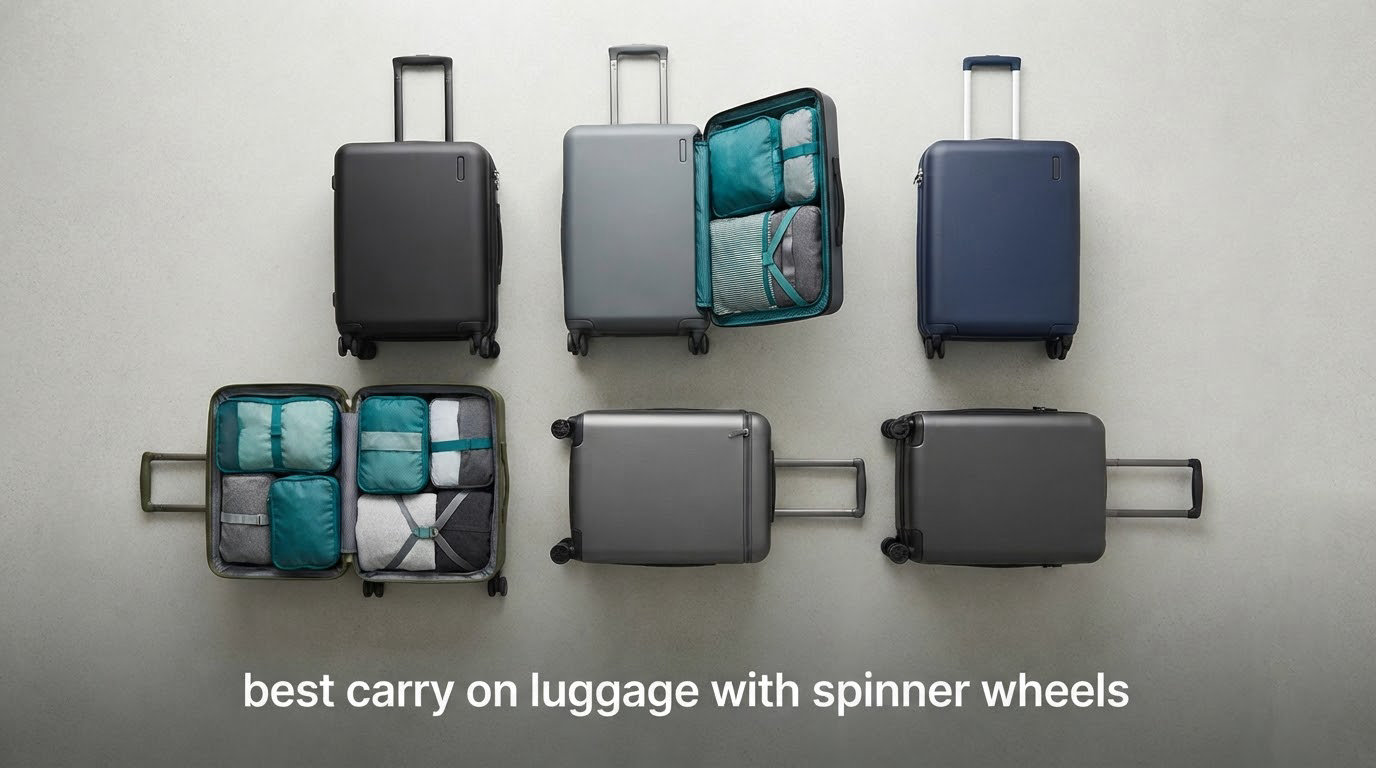 best carry on luggage with spinner wheels