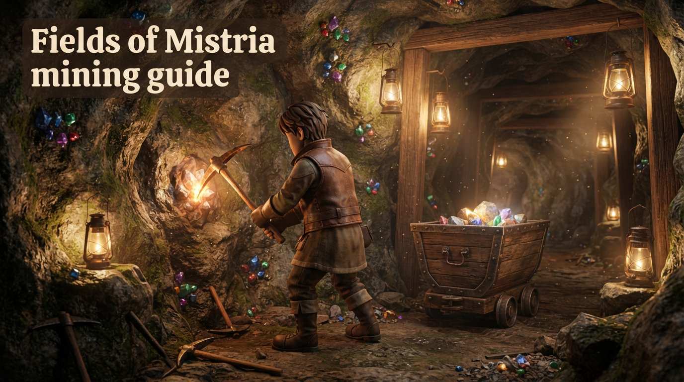 Fields of Mistria mining guide