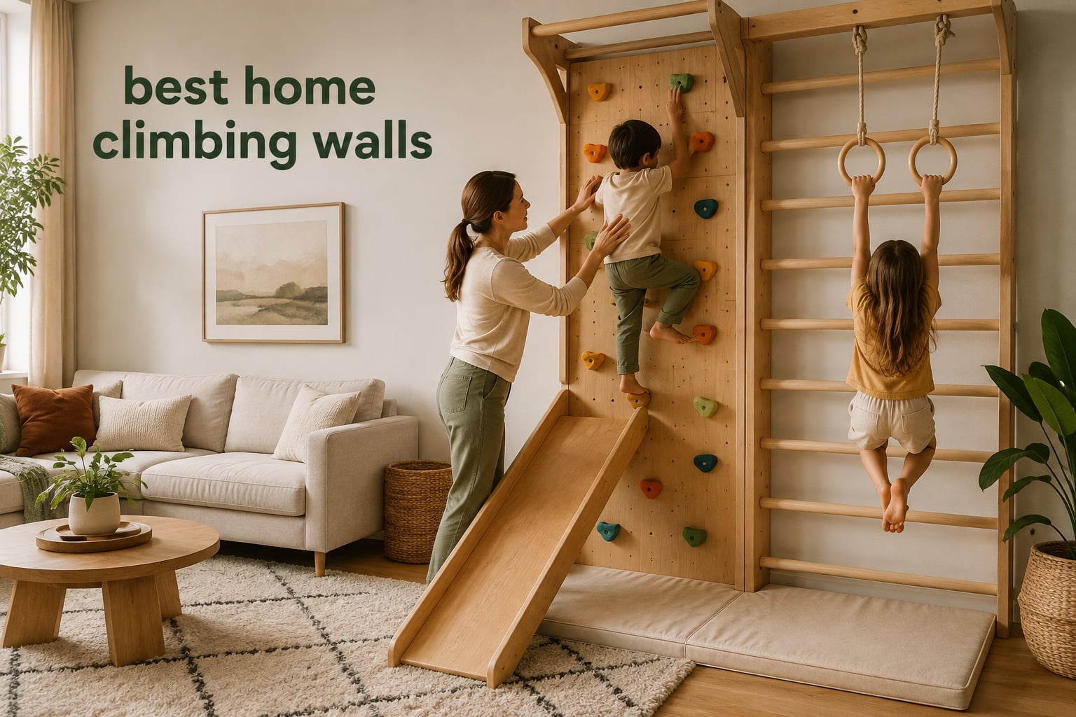 best home climbing walls