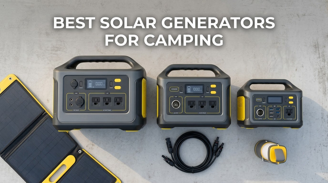 best solar generators for camping