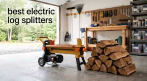best electric log splitters