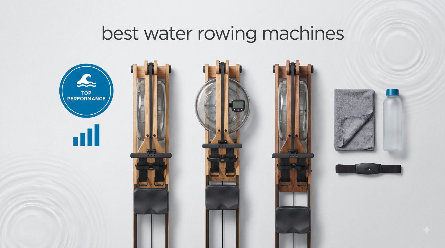 best water rowing machines