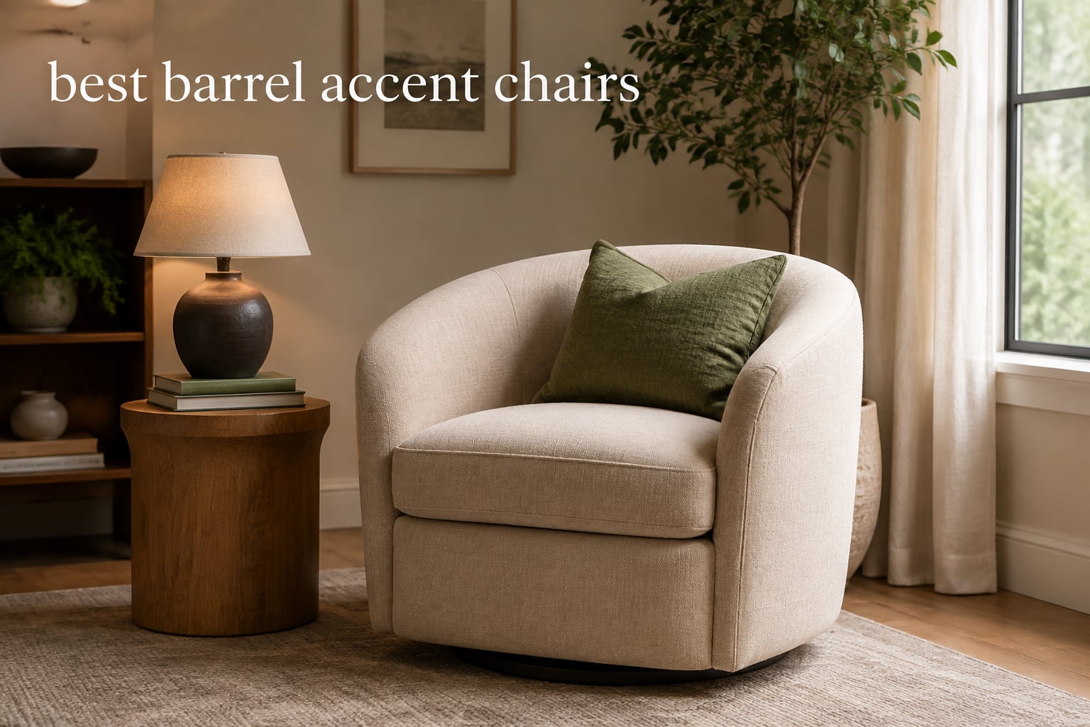 best barrel accent chairs