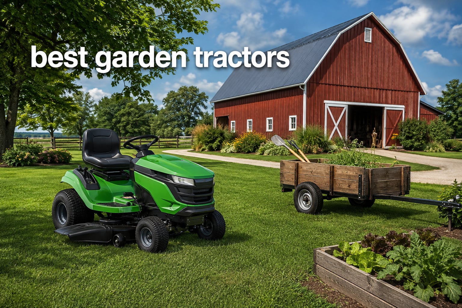 best garden tractors