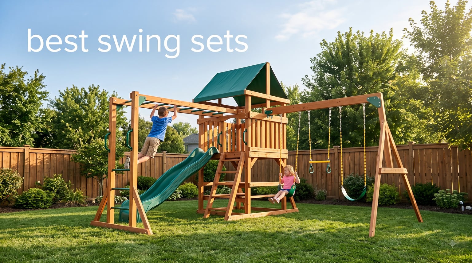 best swing sets