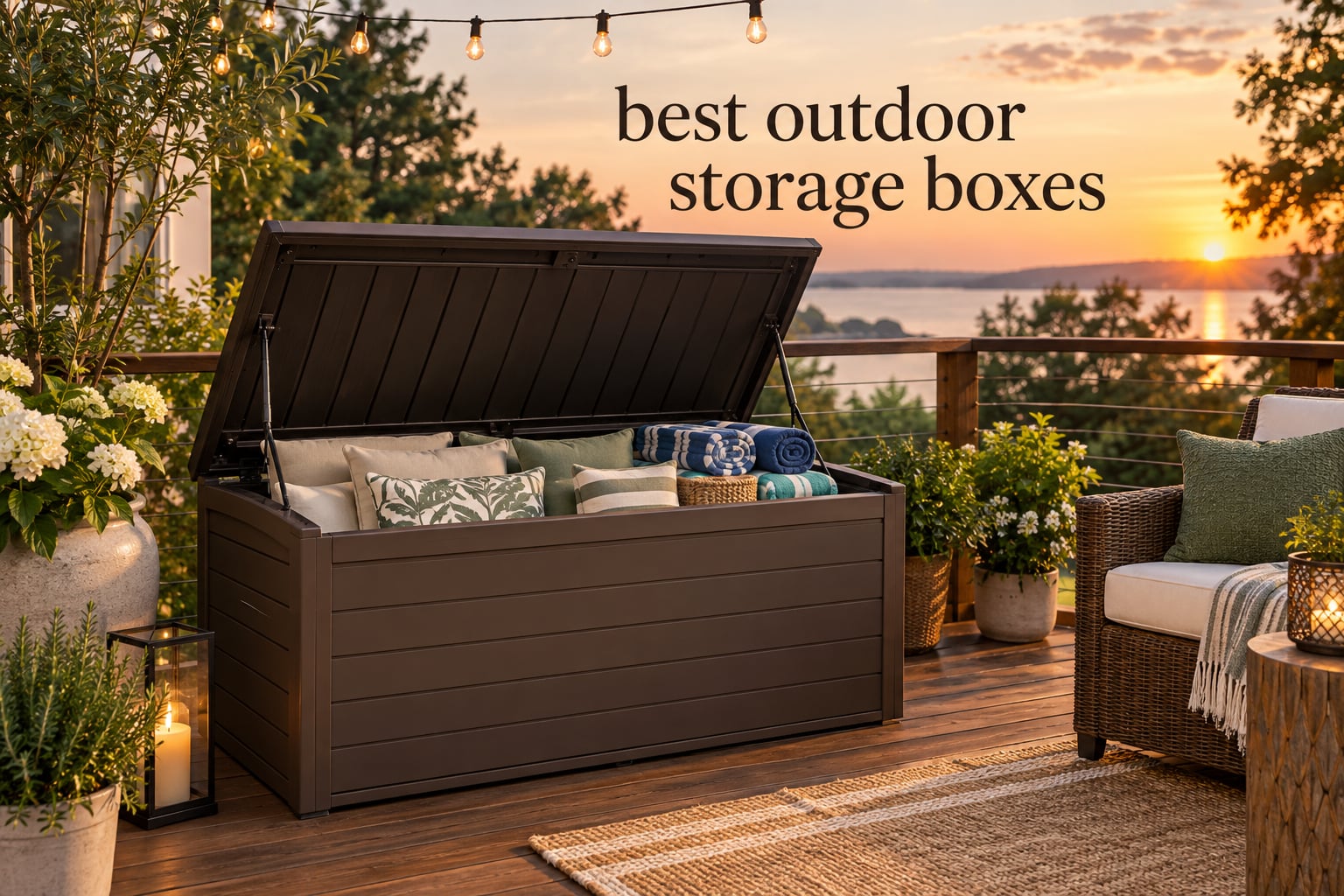 best outdoor storage boxes