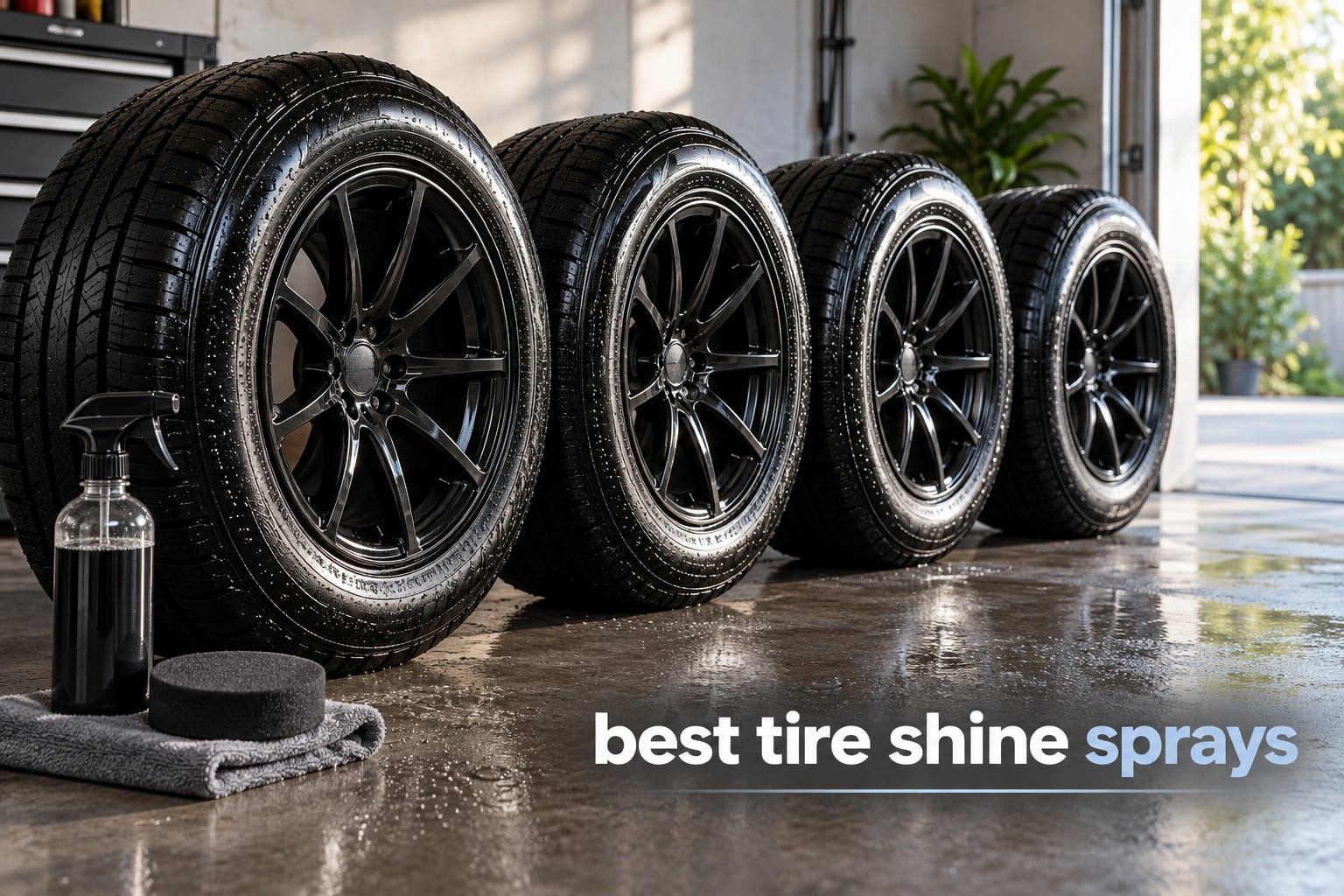 best tire shine sprays