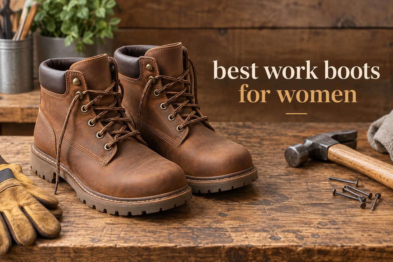 best work boots for women