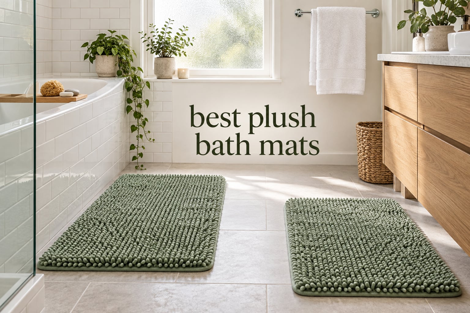 best plush bath mats