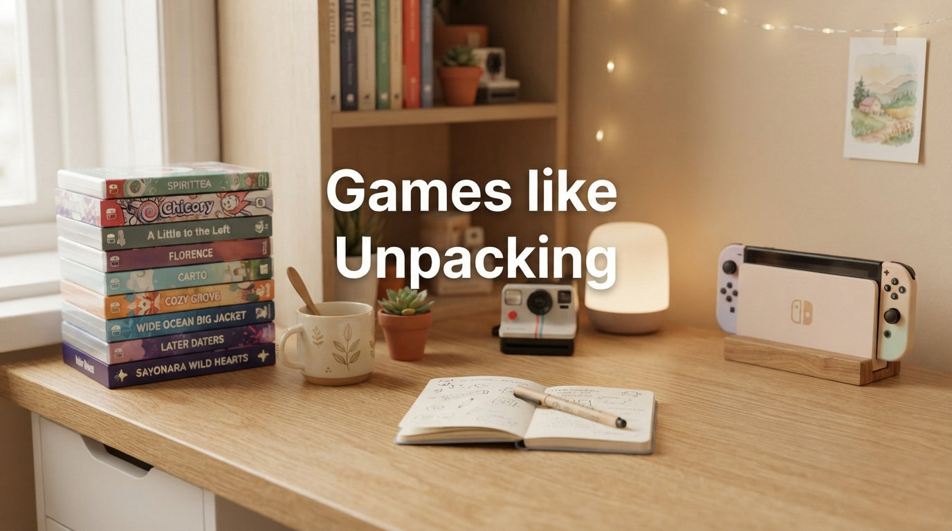 Games like Unpacking