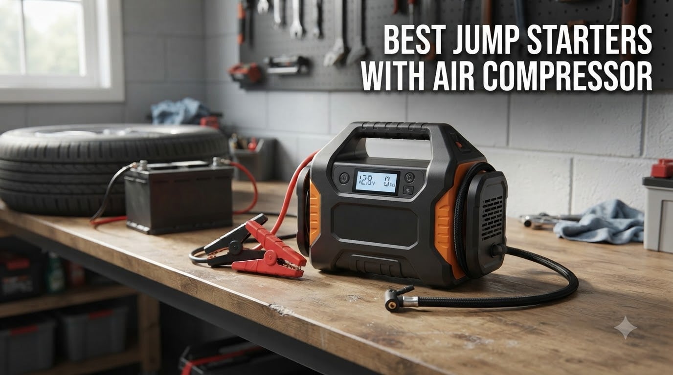 best jump starters with air compressor