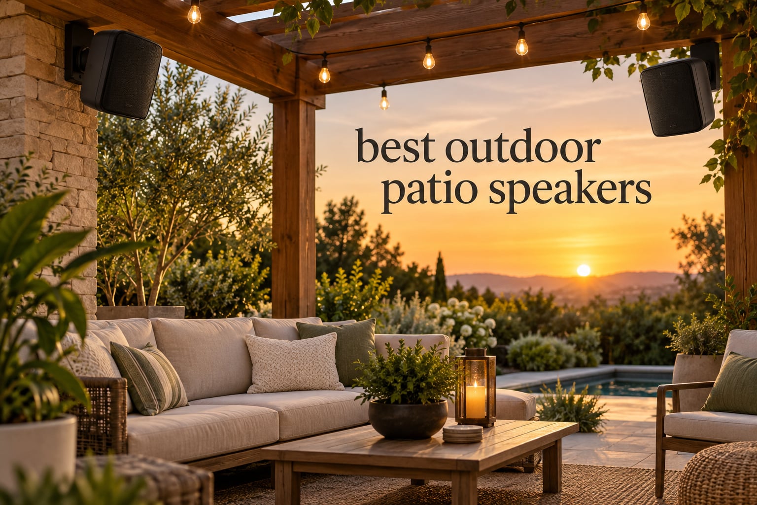 best outdoor patio speakers