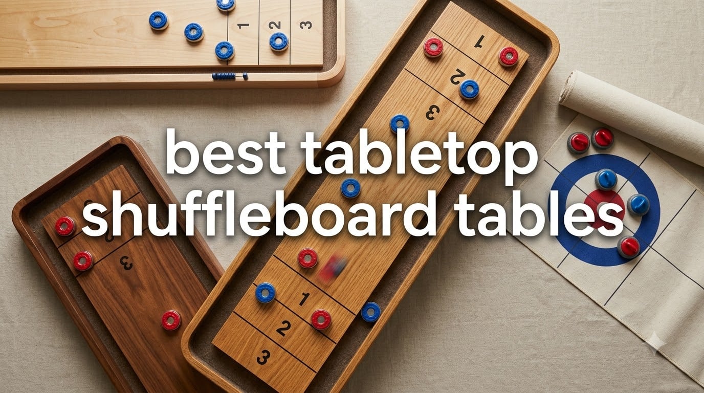 best tabletop shuffleboard tables
