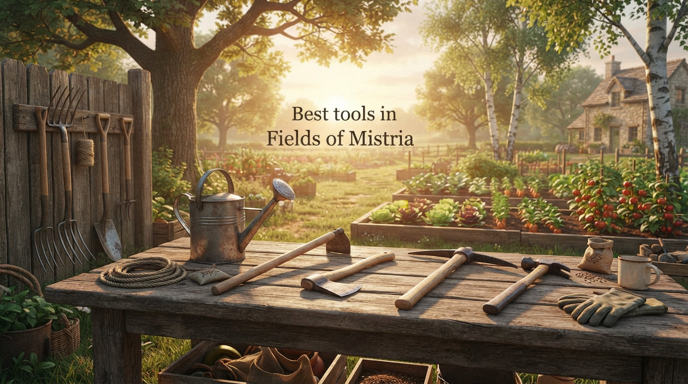Best tools in Fields of Mistria