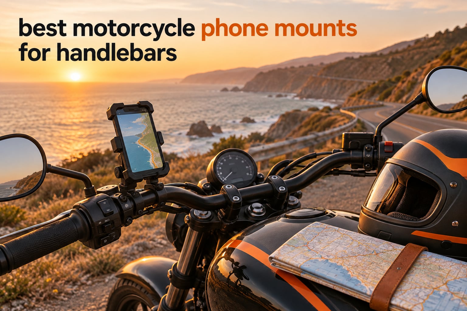 best motorcycle phone mounts for handlebars