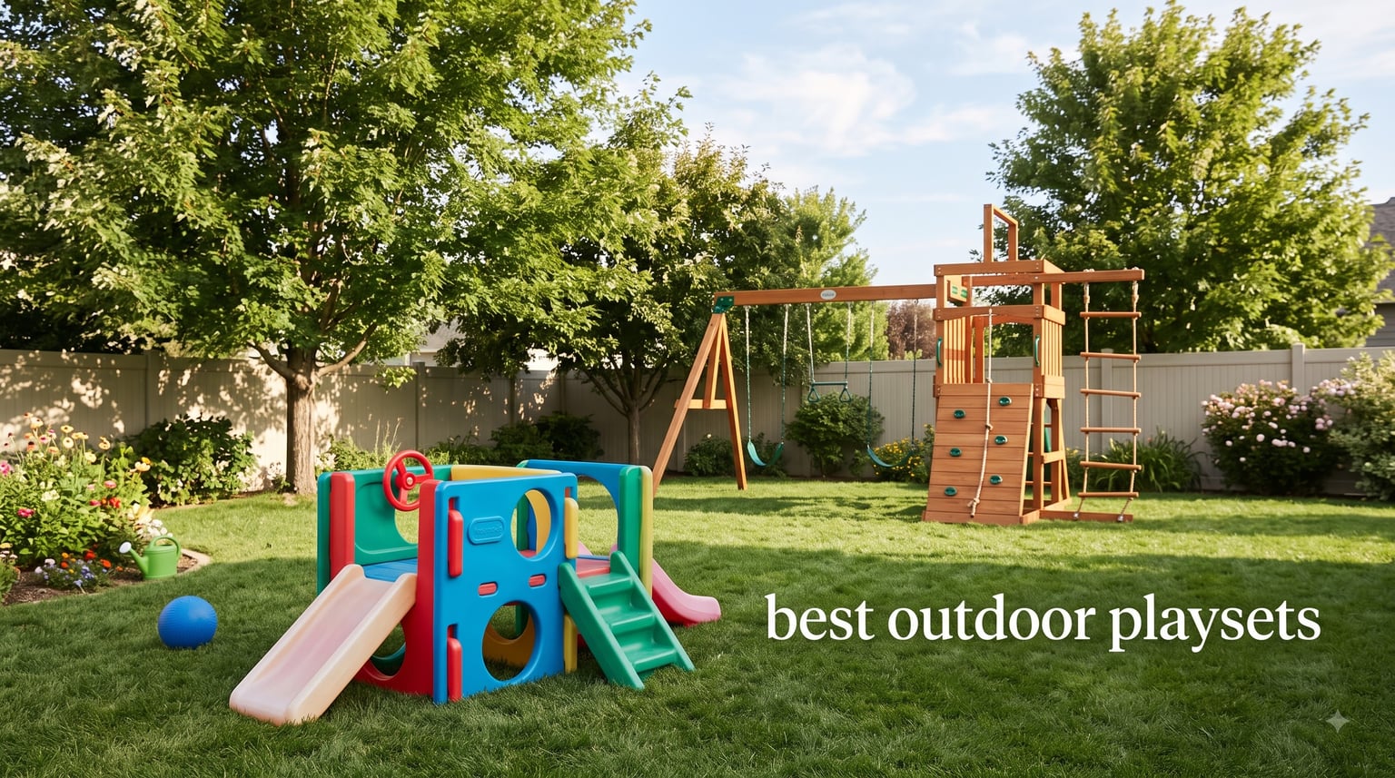 best outdoor playsets