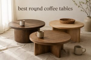 best round coffee tables