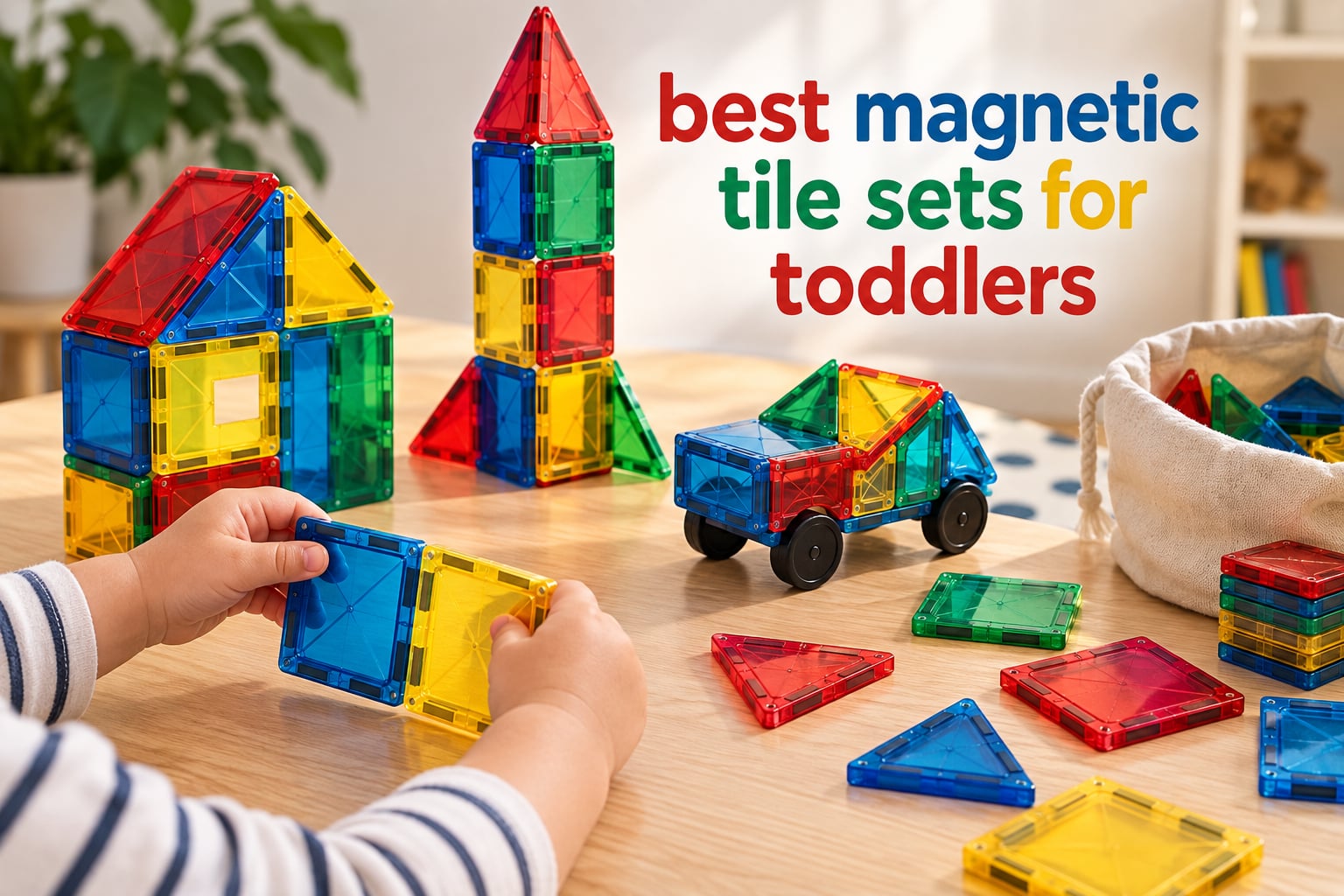 best magnetic tile sets for toddlers
