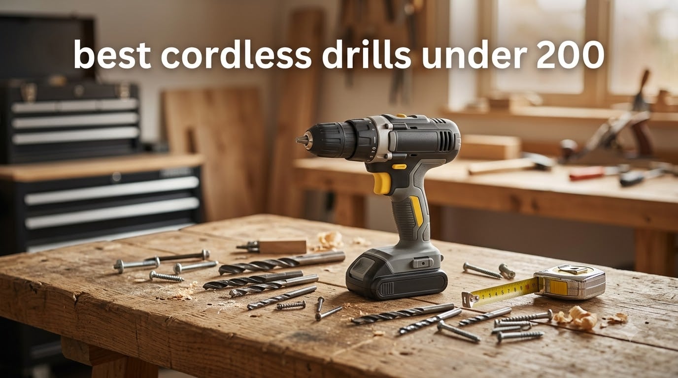 best cordless drills under 200