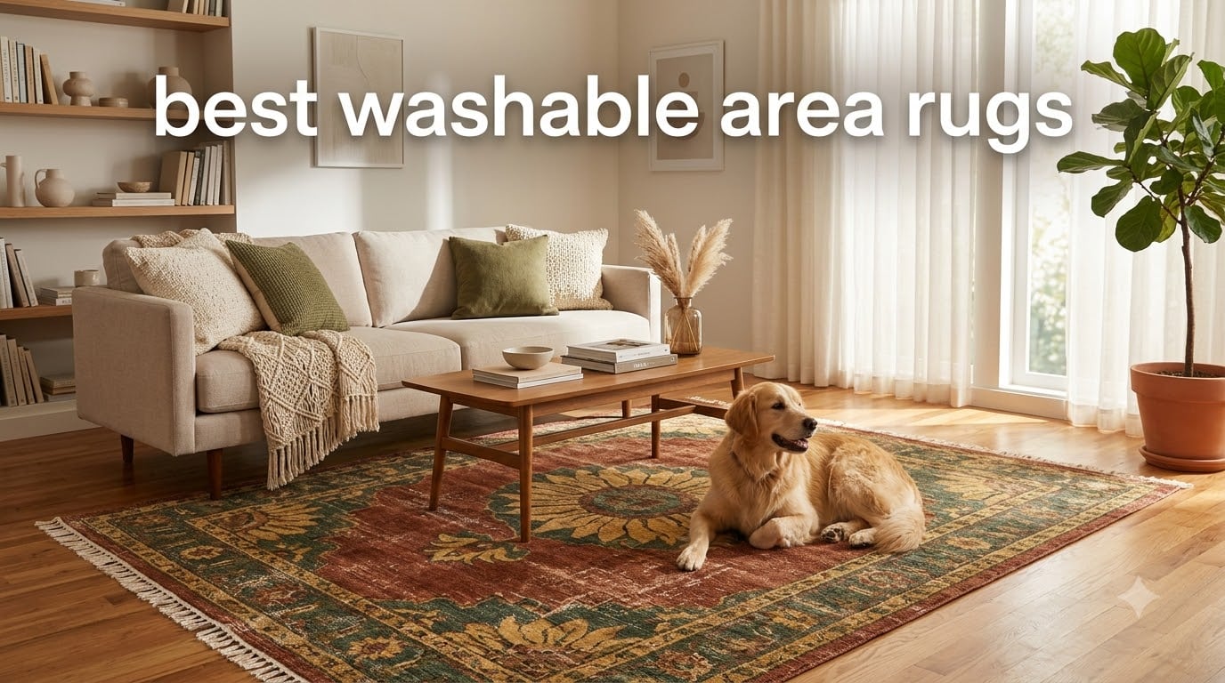 best washable area rugs