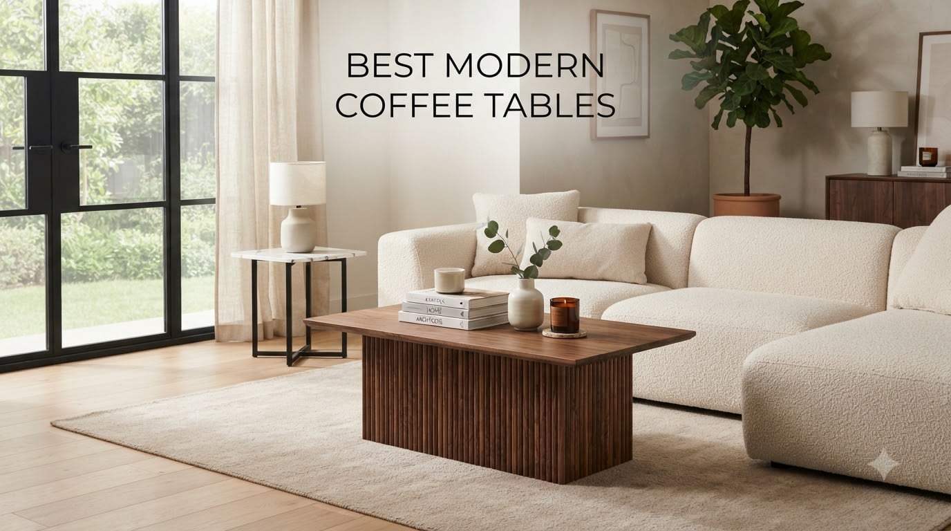 best modern coffee tables