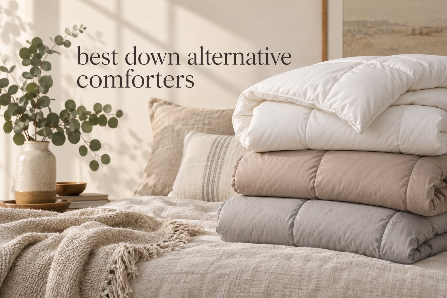 best down alternative comforters