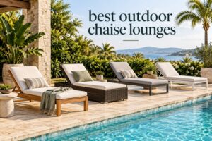 best outdoor chaise lounges