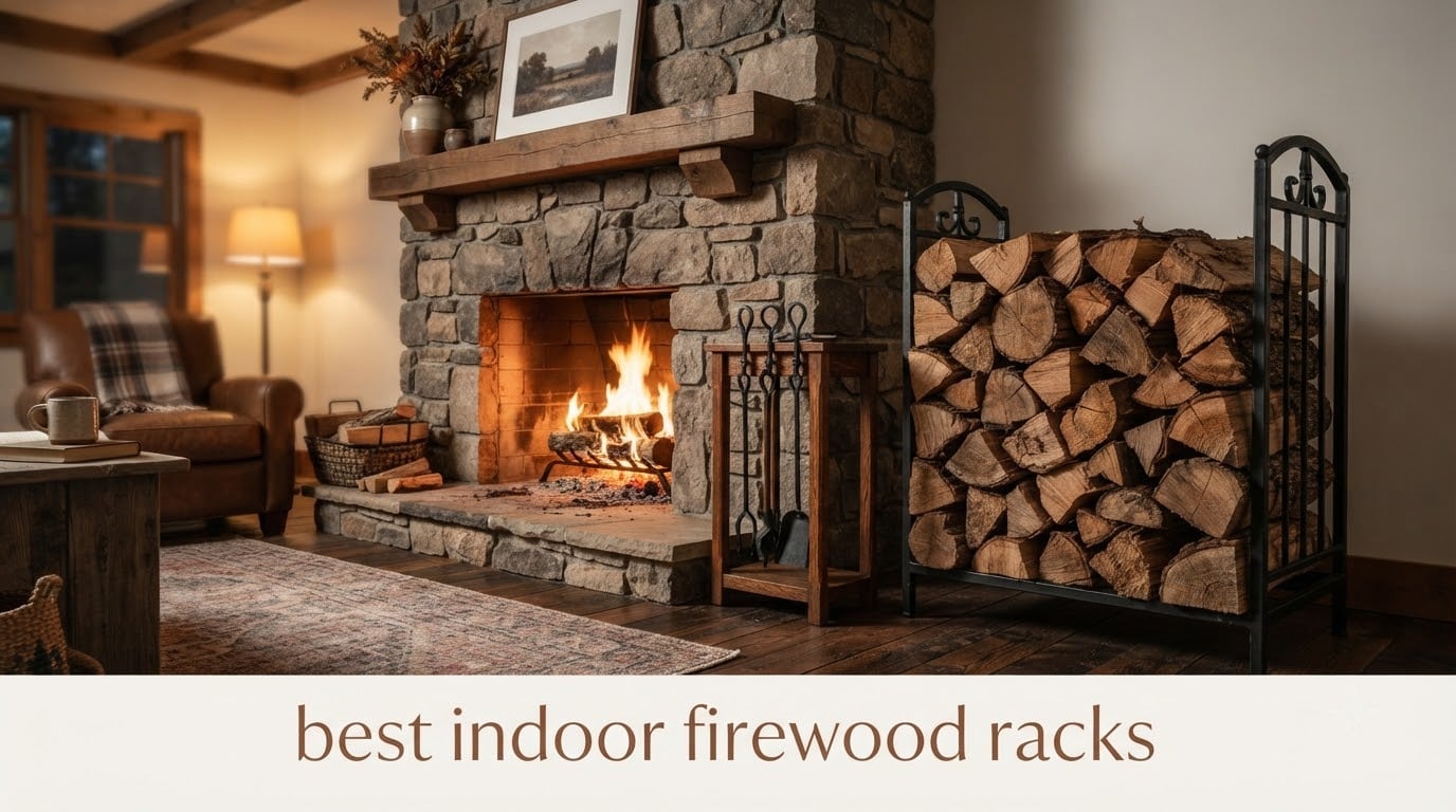 best indoor firewood racks