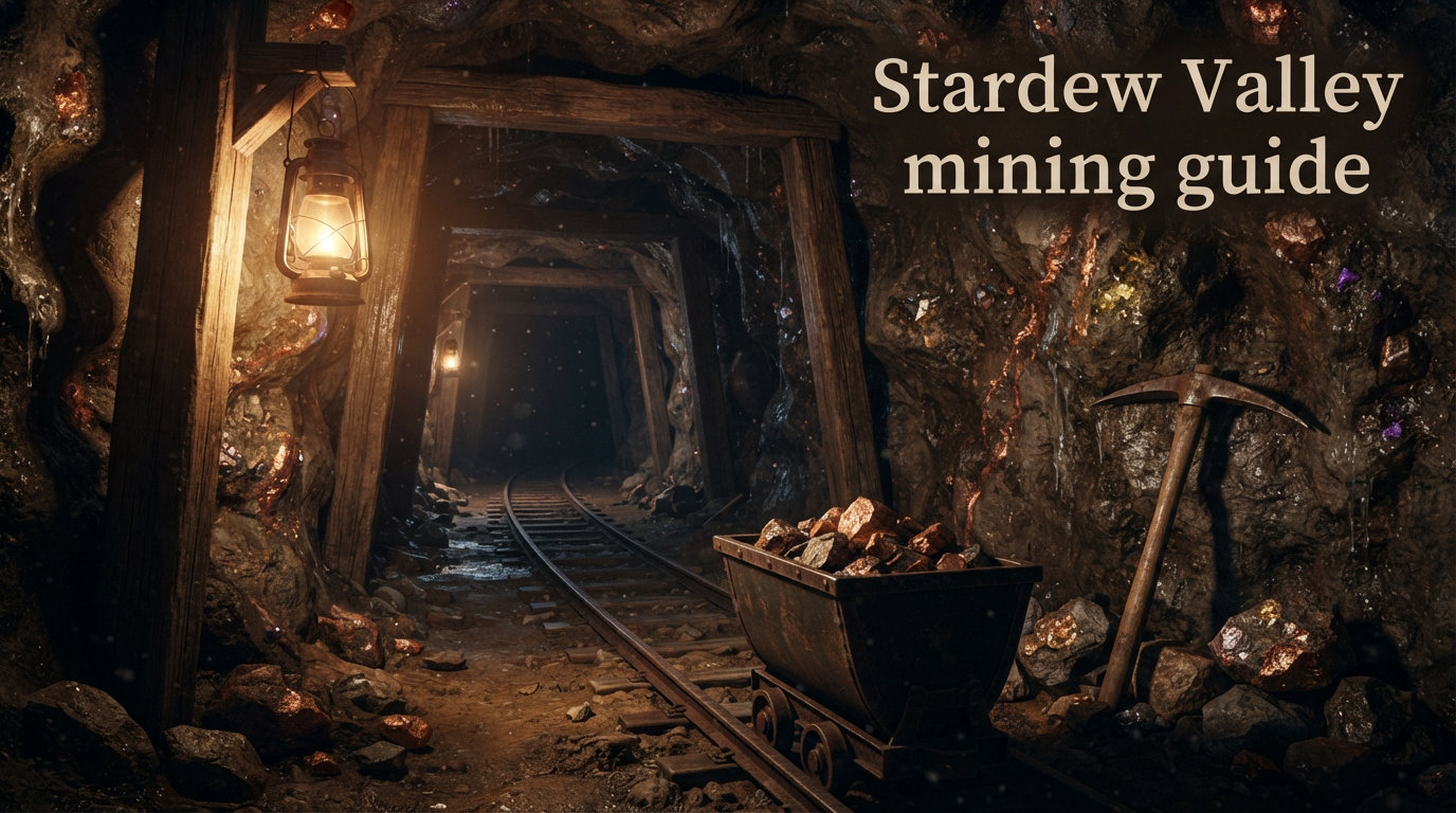 Stardew Valley mining guide