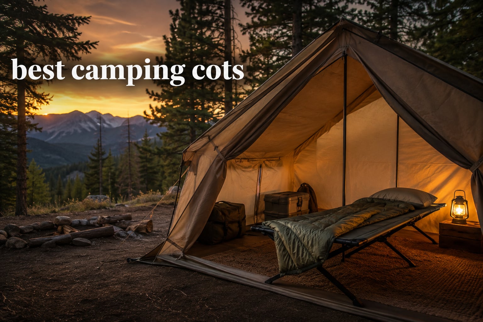 best camping cots