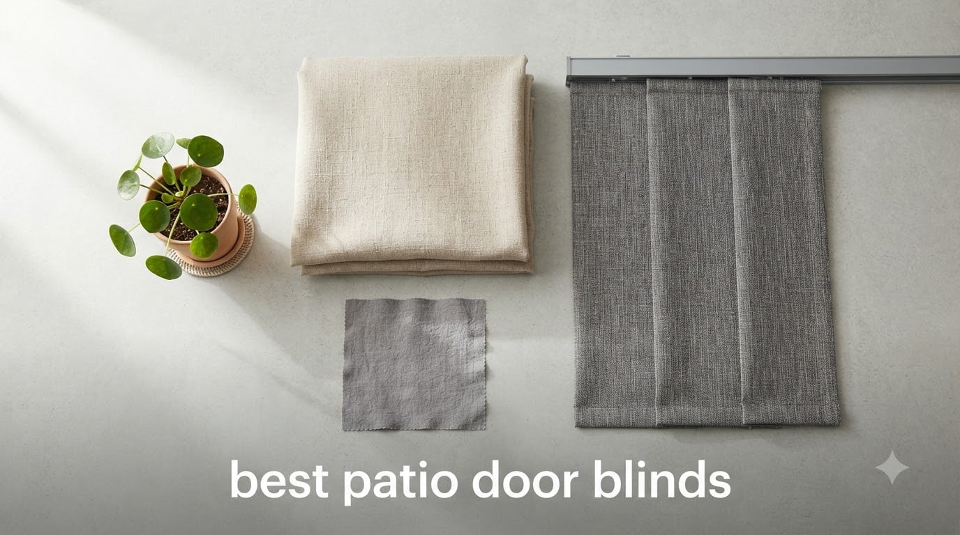 best patio door blinds