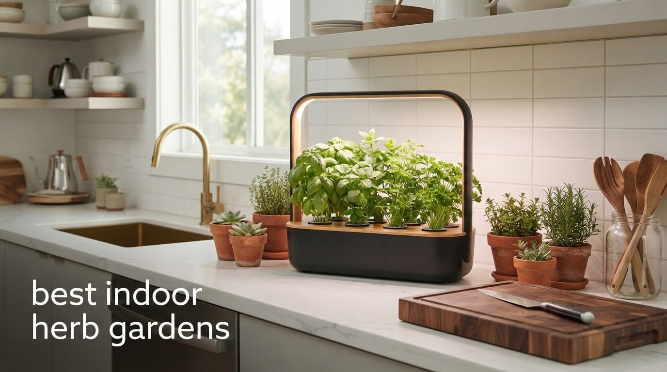 best indoor herb gardens