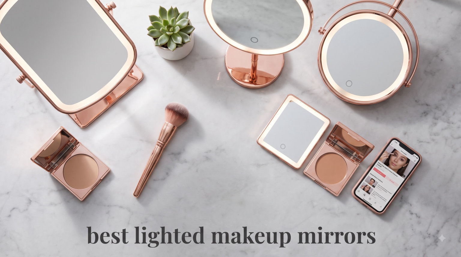 best lighted makeup mirrors
