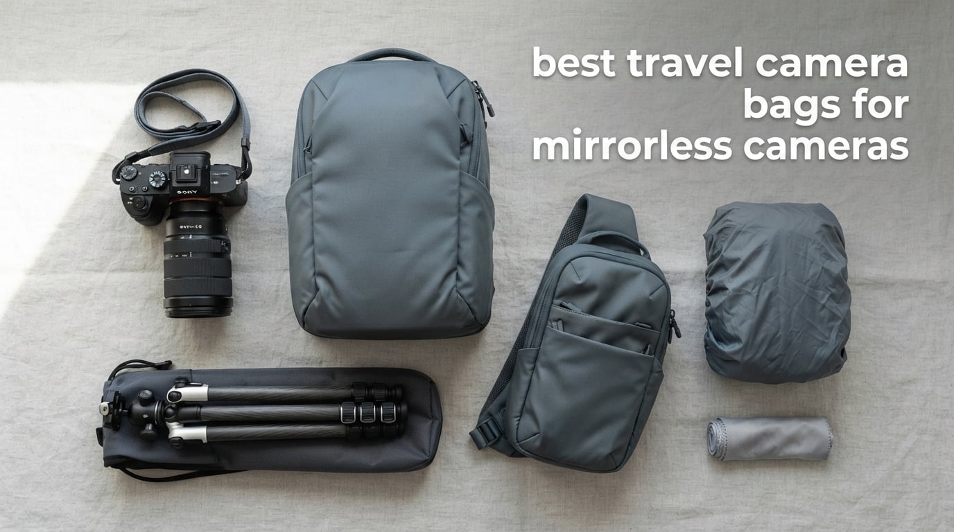 best travel camera bags for mirrorless cameras